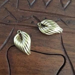 14 K YELLOW GOLD EARRING JACKETS